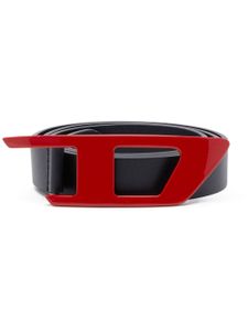 Diesel B-Dlogo II leather belt - Noir