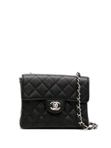 CHANEL Pre-Owned mini sac porté épaule Square Classic Flap (2000) - Noir