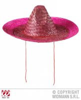 Sombrero roze 48cm - thumbnail