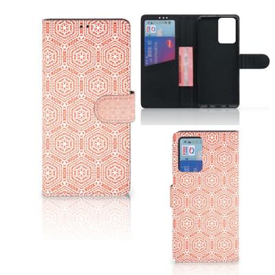 Xiaomi Redmi Note 10 Pro | Telefoon Hoesje | Pattern Orange