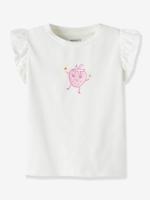 T-shirt voor meisjes met print en mouwen met ruches NAME IT room