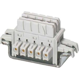 Phoenix Contact ME 6,2 TBUS-2 1,5/5-ST-3,81KMGY DIN-rail verbinder 10 stuk(s)