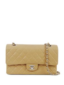 CHANEL Pre-Owned sac porté épaule Classic Flap médium (2000) - Tons neutres