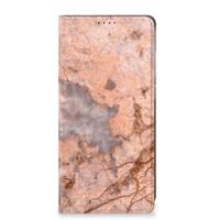 Samsung Galaxy S25 Plus | Standcase | Marmer Oranje