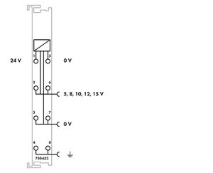 WAGO 750-623 PLC-klem 750-623 1 stuk(s)