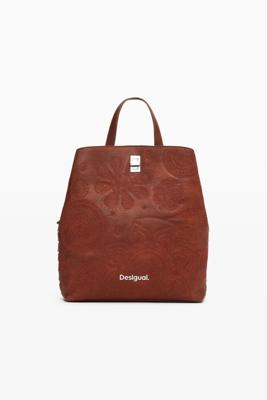 Middelgrote mandala-rugzak - BROWN - U