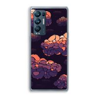 Patroon Wolken: Oppo Find X3 Neo Transparant Hoesje Patroon Wolken: Oppo Find X3 Neo Transparant Hoesje