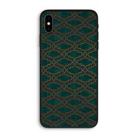 Moroccan tiles: iPhone XS Max Biologisch afbreekbaar hoesje