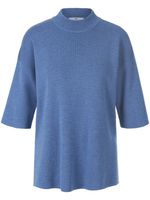 Trui 100% scheerwol Van Peter Hahn blauw - thumbnail