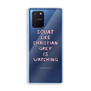 Christian Grey: Samsung Galaxy Note 10 Lite Transparant Hoesje