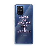 Christian Grey: Samsung Galaxy Note 10 Lite Transparant Hoesje