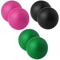 Anti stressballen Relaxman kleurenmix - 6x stuks - Dia 6 cm - Mindfullness - Ontspanning artikelen