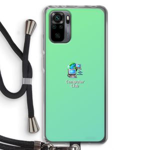 Win98: Xiaomi Redmi Note 10 Pro Transparant Hoesje met koord