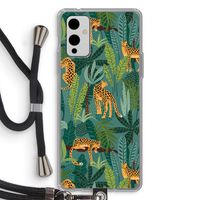 Luipaard 2: OnePlus 9 Transparant Hoesje met koord
