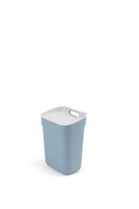 Curver ready to collect prullenbak 10 liter blauw-lichtgrijs