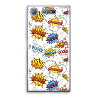 Pow Smack: Sony Xperia XZ1 Transparant Hoesje