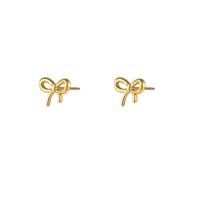 Day&Eve Oorbellen Bow Tie Stud | Goud