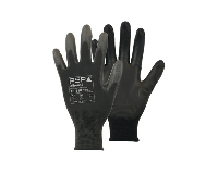 PSP 10-610 pu zwart werkhandschoen maat 9/l (12 paar)