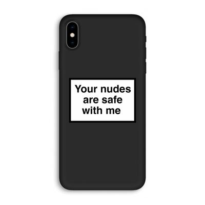 Safe with me: iPhone XS Max Biologisch afbreekbaar hoesje