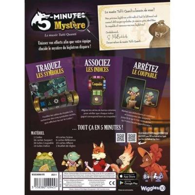 Bordspellen - WIGGLES 3D - 5 Minutes Mystery - Kaartspel