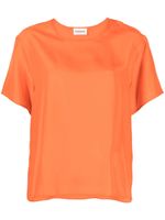 P.A.R.O.S.H. chemise Sunny en soie - Orange