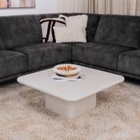 By-Boo Salontafel 'Siminto' 60 x 60cm, kleur Beige