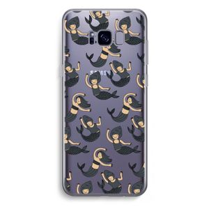 Zeemeermin: Samsung Galaxy S8 Plus Transparant Hoesje