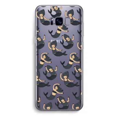 Zeemeermin: Samsung Galaxy S8 Plus Transparant Hoesje