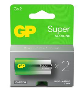 GP Batteries Super Alkaline GP14A Wegwerpbatterij C, LR14