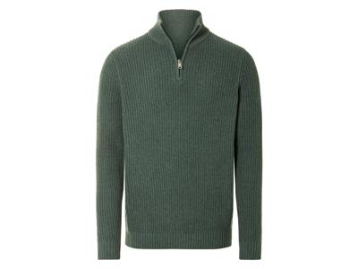 LIVERGY Gebreide heren trui (Groen, L)