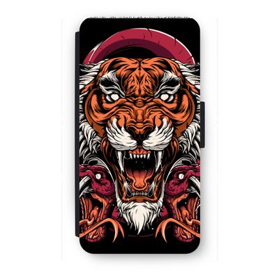 Tiger and Rattlesnakes: iPhone 7 Plus Flip Hoesje