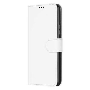 Samsung Galaxy A53 Book Cover Hoesje Wit met Pasjeshouder