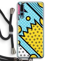 Pop Art #1: Huawei P20 Pro Transparant Hoesje met koord