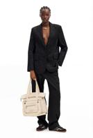 Blazer bloemvormige gaatjes - BLACK - XL