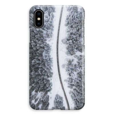 Snøfall: iPhone XS Max Volledig Geprint Hoesje