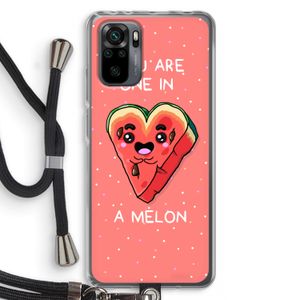 One In A Melon: Xiaomi Redmi Note 10 Pro Transparant Hoesje met koord