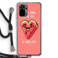 One In A Melon: Xiaomi Redmi Note 10 Pro Transparant Hoesje met koord