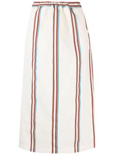 Rachel Comey jupe Mott à rayures - Tons neutres