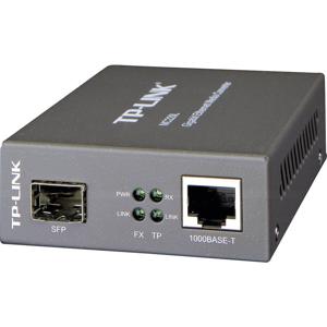 TP-Link MC220L netwerk media converter 1000 Mbit/s Multimode, Single-mode Zwart