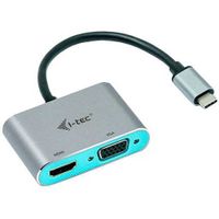 USB-C naar Metal HDMI 4K / 60 Hz + VGA Adapter - thumbnail
