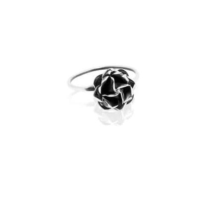 Zilveren Ring "Rosita" Maat 18 (Sterling Zilver 925)