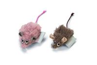 Beeztees Beeztees Kattenspeelgoed Catnip Muisjes Bruin-Roze