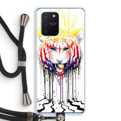 Fading: Samsung Galaxy Note 10 Lite Transparant Hoesje met koord