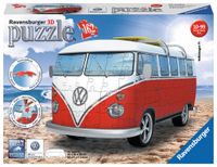 Ravensburger 3D puzzel VW bus (T1 bully) - 162 stukjes - thumbnail