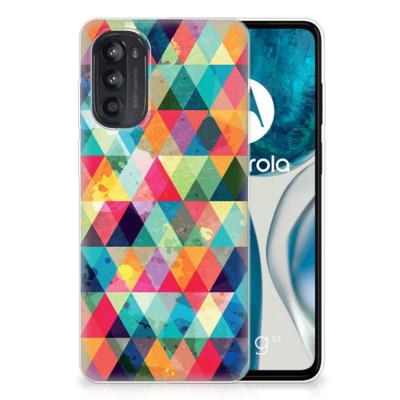 Motorola Moto G52/G82 | TPU bumper | Geruit