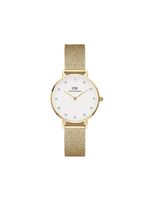 Daniel Wellington montre Petite Pressed Evergold 28 mm - Blanc