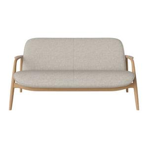 Bolia Bowie 2-zitsbank - Eiken - Sand
