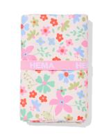 HEMA Strandlaken 110x175cm microvezel bloemen (multicolor)