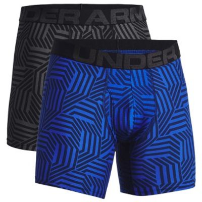 Under Armour 2 stuks Tech 6in Novelty Boxer
