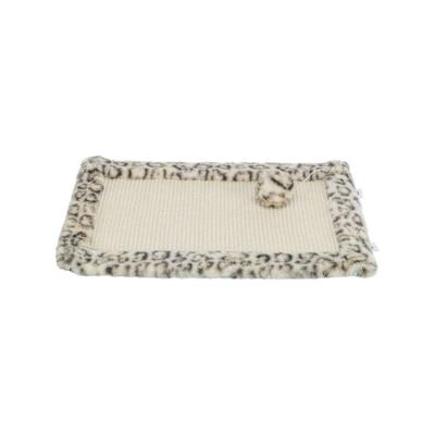 Krabpaal voor Katten Trixie Leo Crème Polyester Sisal EVA 55 x 35 cm Tapijt